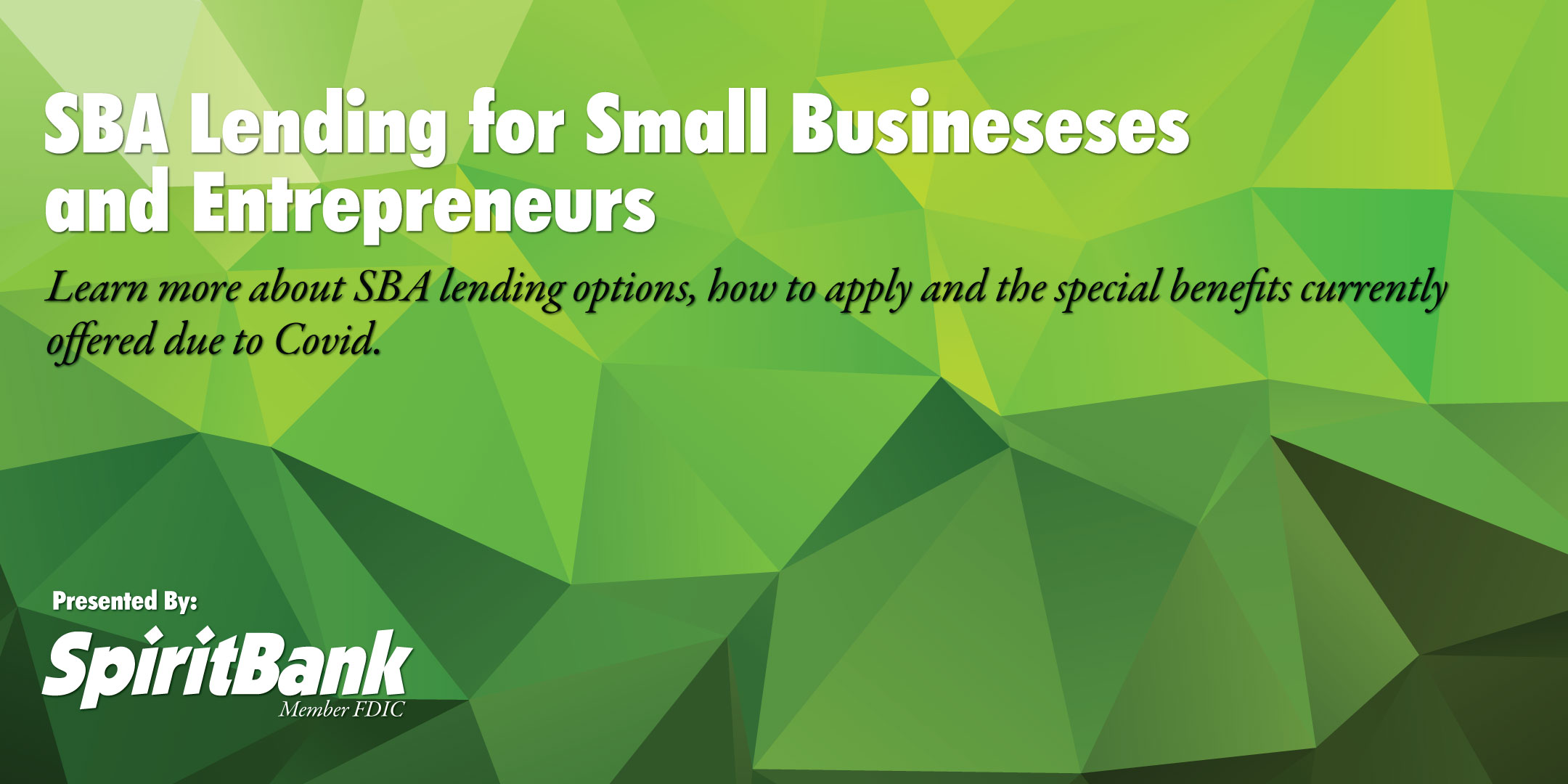 SBA Lending for Small Businesses and Entrepreneurs